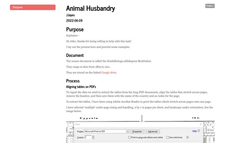 Screenshot of Animal husbandry